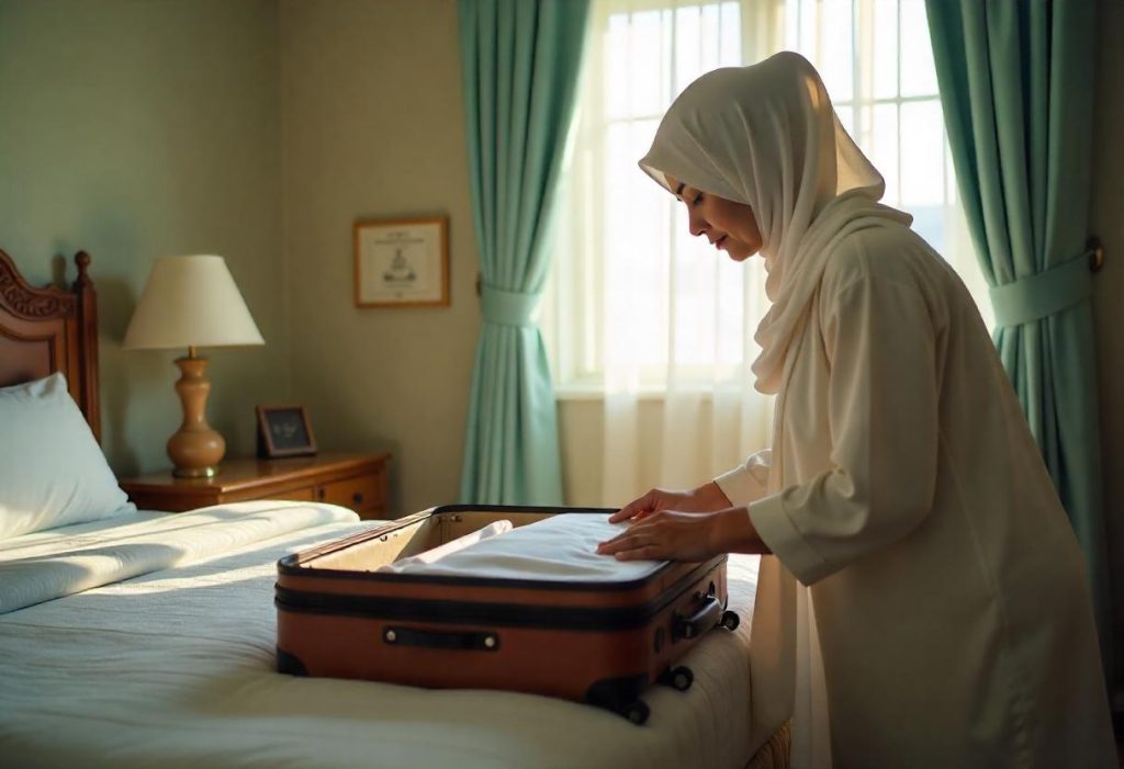 perlengkapan umroh wanita 12 hari