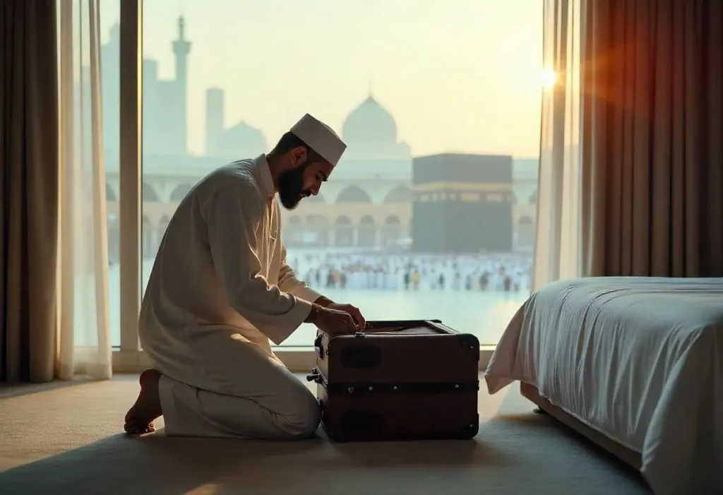 perlengkapan umroh pria 12 hari