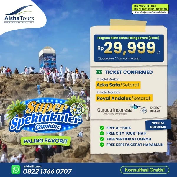Paket Umroh Spektakuler Desember 2025