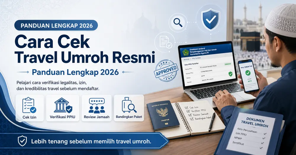 Cara cek travel umroh resmi | Alsha Tours & Travel