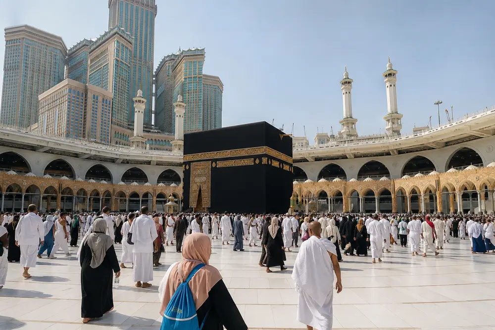 Ka'bah di Masjidil Haram, Mekkah