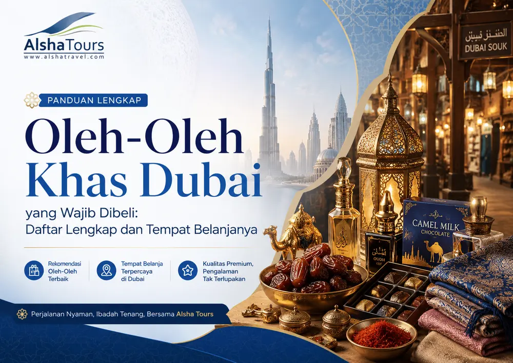 Oleh-oleh khas dubai dan tempat berbelanjanya di sana | Alsha Tours & Travel
