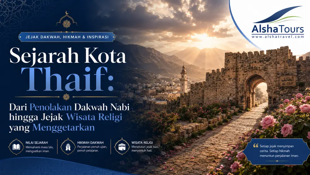 Sejarah Kota Thaif Dari Penolakan Dakwah Nabi hingga Menjadi Wisata Religi | Alsha Tours & Travel