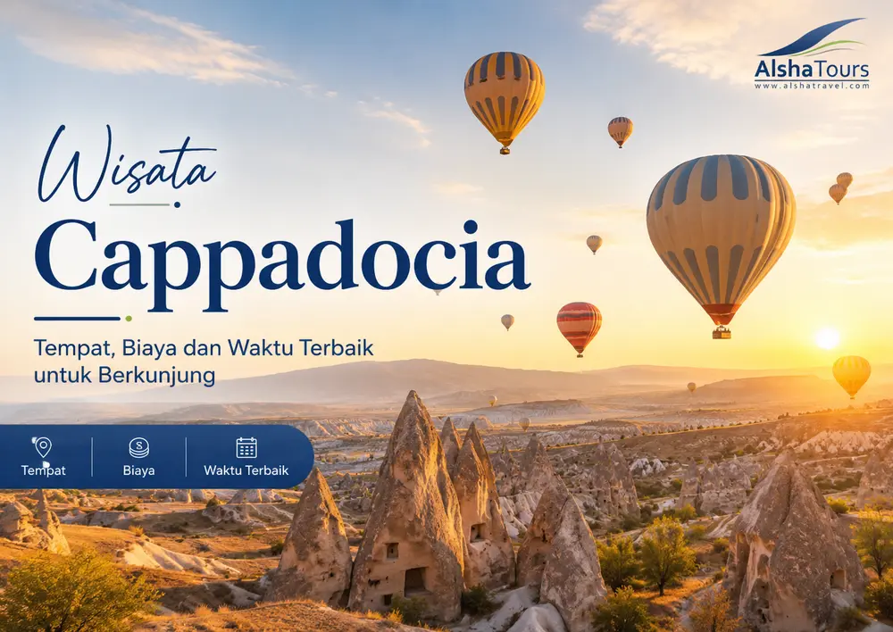 Wisata Cappadocia - Tempat, Biaya dan Waktu Terbaik | Alsha Tours