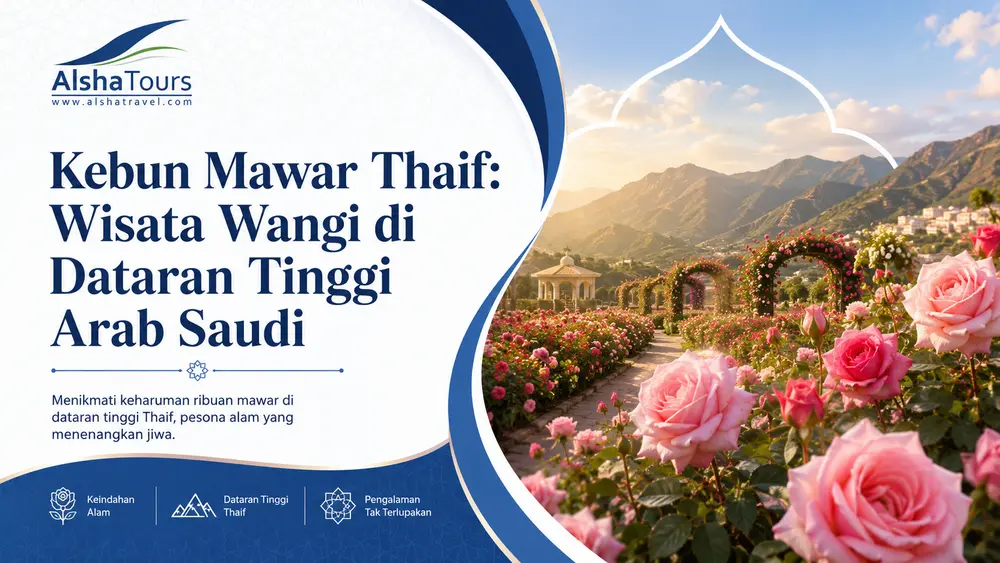 Kebun Mawar Thaif | Alsha Tours & Travel